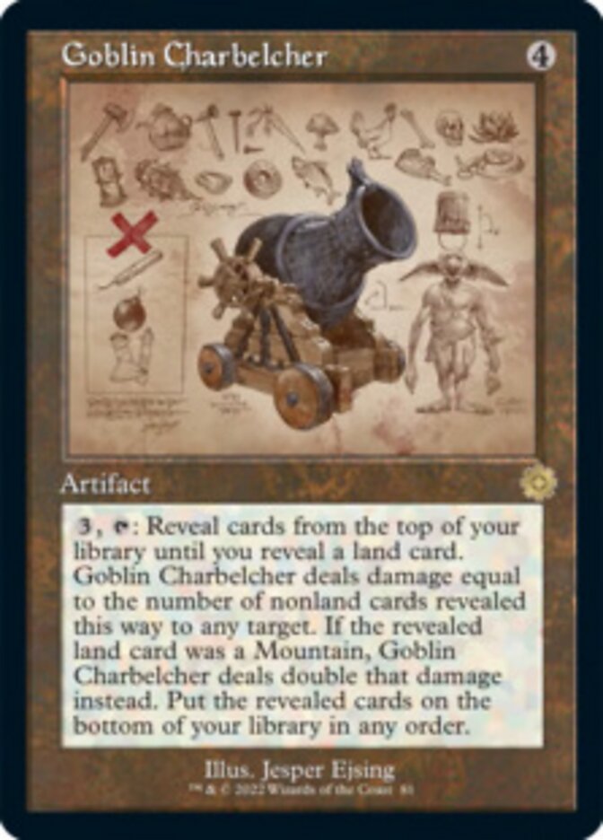 Goblin Charbelcher (Retro Schematic) [The Brothers' War Retro Artifacts] | Webway Games
