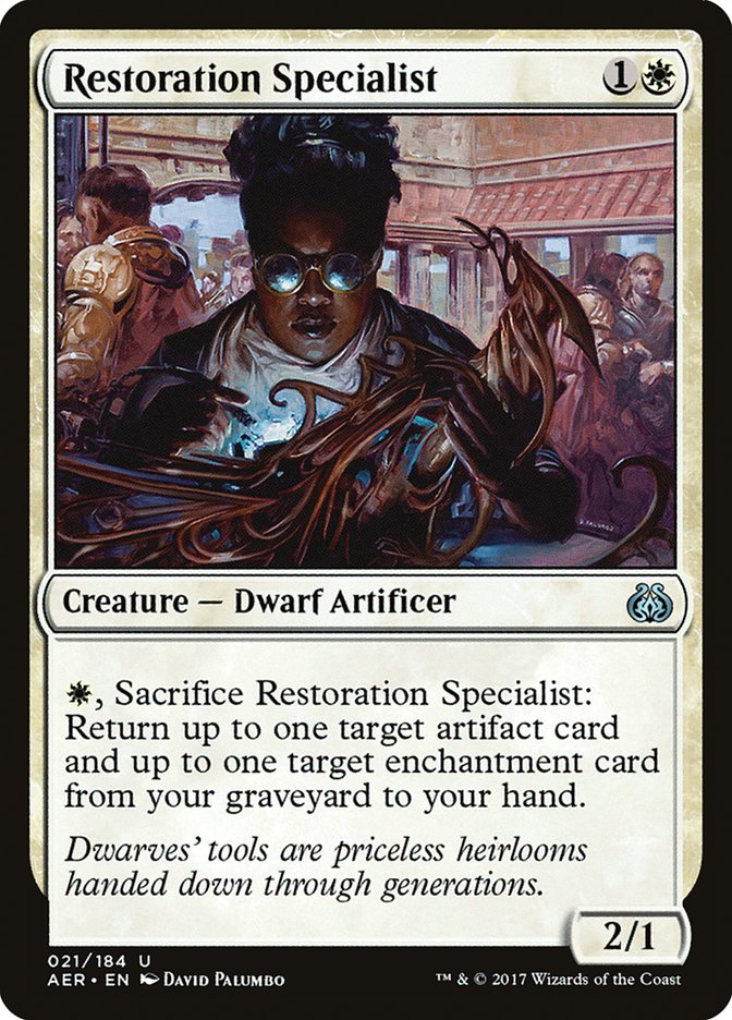 Restoration Specialist [Aether Revolt] | Webway Games