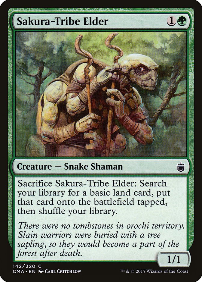 Sakura-Tribe Elder [Commander Anthology] | Webway Games