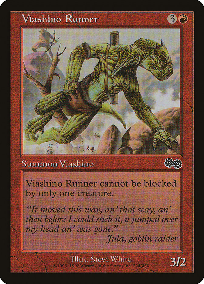 Viashino Runner [Urza's Saga] | Webway Games
