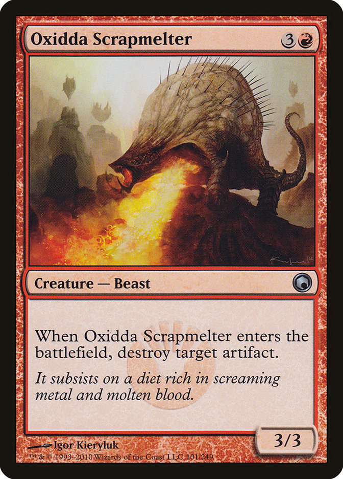 Oxidda Scrapmelter [Scars of Mirrodin] | Webway Games