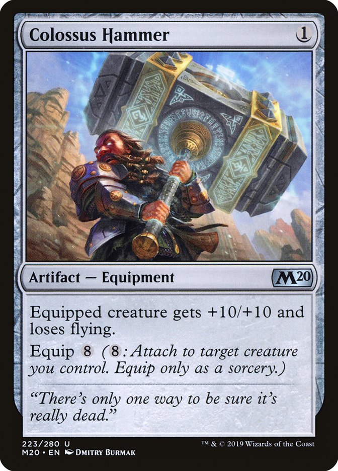 Colossus Hammer [Core Set 2020] | Webway Games