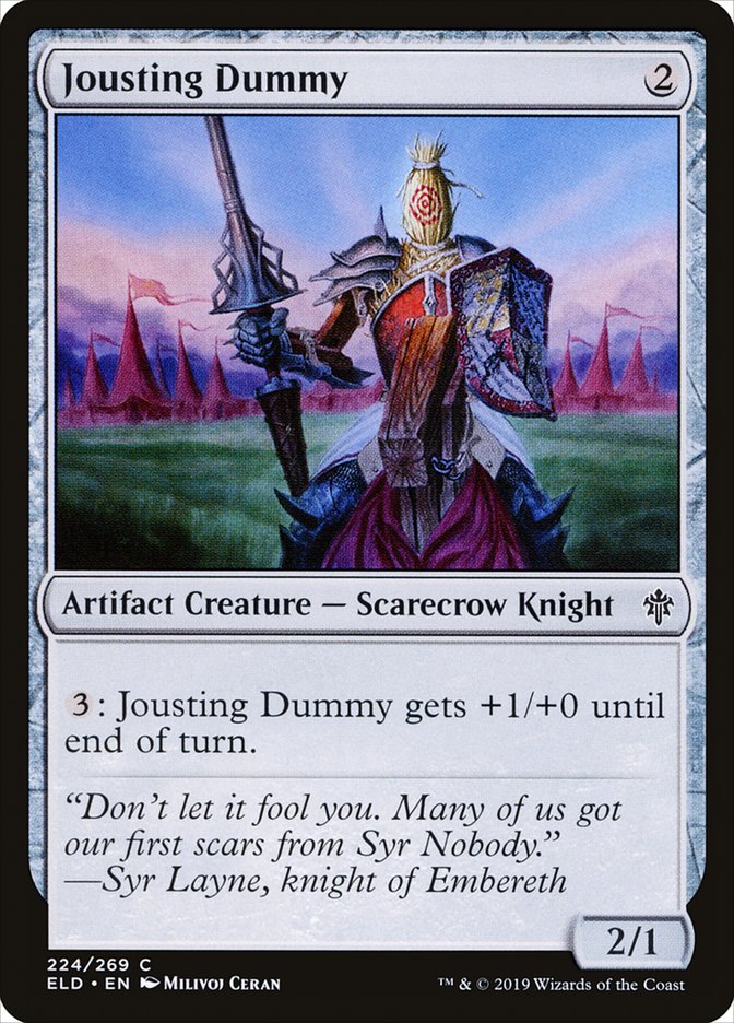 Jousting Dummy [Throne of Eldraine] | Webway Games
