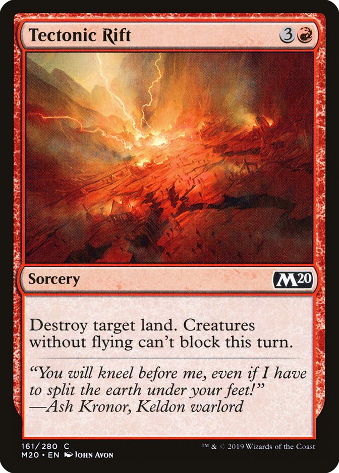 Tectonic Rift [Core Set 2020] | Webway Games