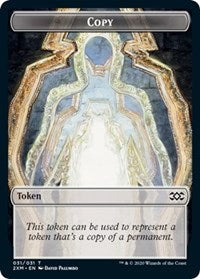 Copy // Soldier Double-sided Token [Double Masters Tokens] | Webway Games