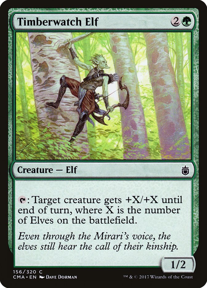 Timberwatch Elf [Commander Anthology] | Webway Games