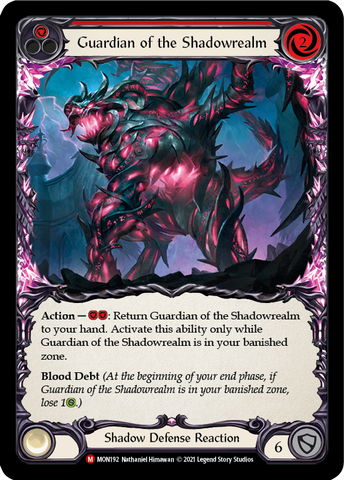 Guardian of the Shadowrealm [MON192] 1st Edition Normal