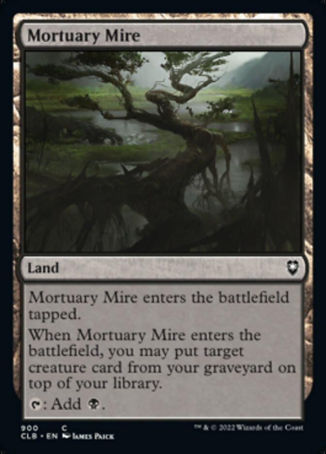 Mortuary Mire [Commander Legends: Battle for Baldur's Gate] | Webway Games