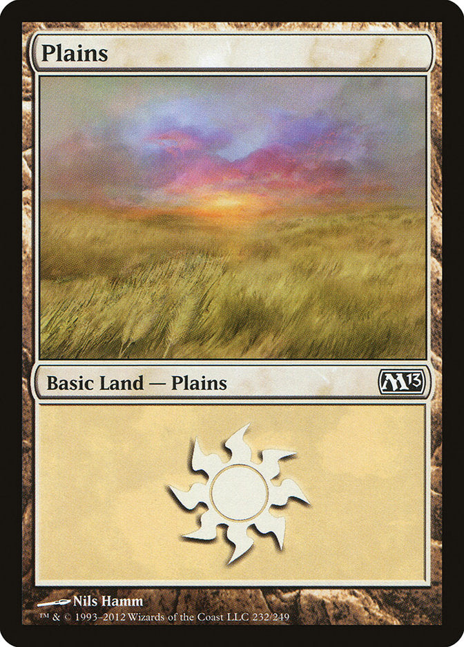 Plains (#232) [Magic 2013] | Webway Games