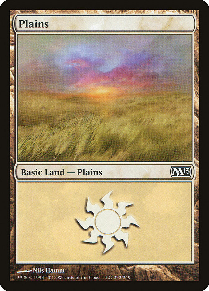 Plains (#232) [Magic 2013]