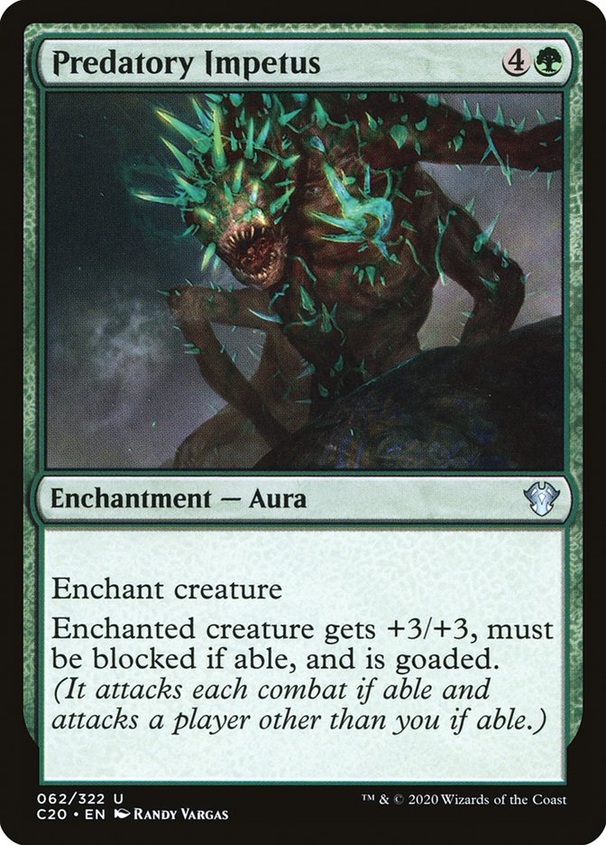 Predatory Impetus [Commander 2020] | Webway Games