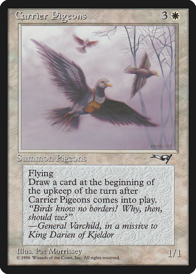 Carrier Pigeons (Flying Art) [Alliances] | Webway Games