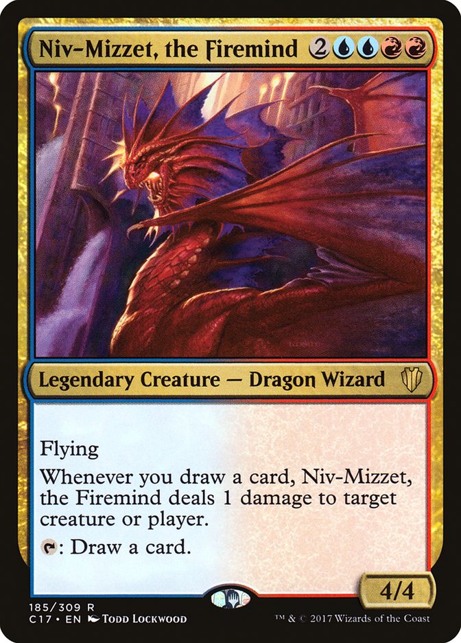 Niv-Mizzet, the Firemind [Commander 2017] | Webway Games