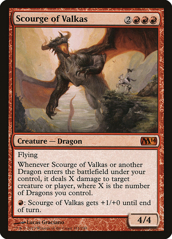 Scourge of Valkas [Magic 2014] | Webway Games
