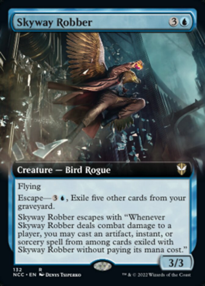 Skyway Robber (Extended Art) [Streets of New Capenna Commander] | Webway Games