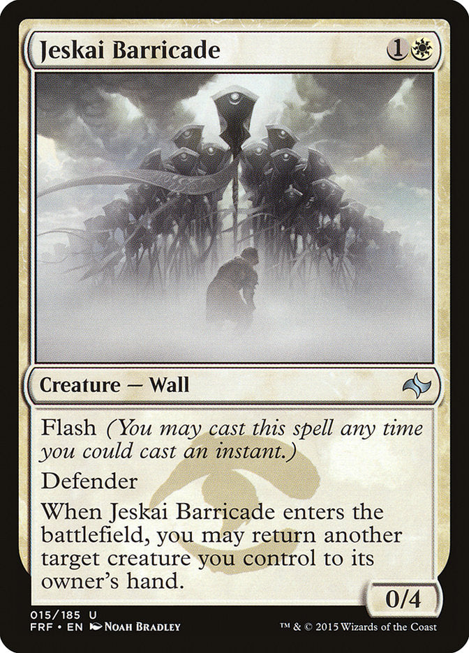 Jeskai Barricade [Fate Reforged] | Webway Games