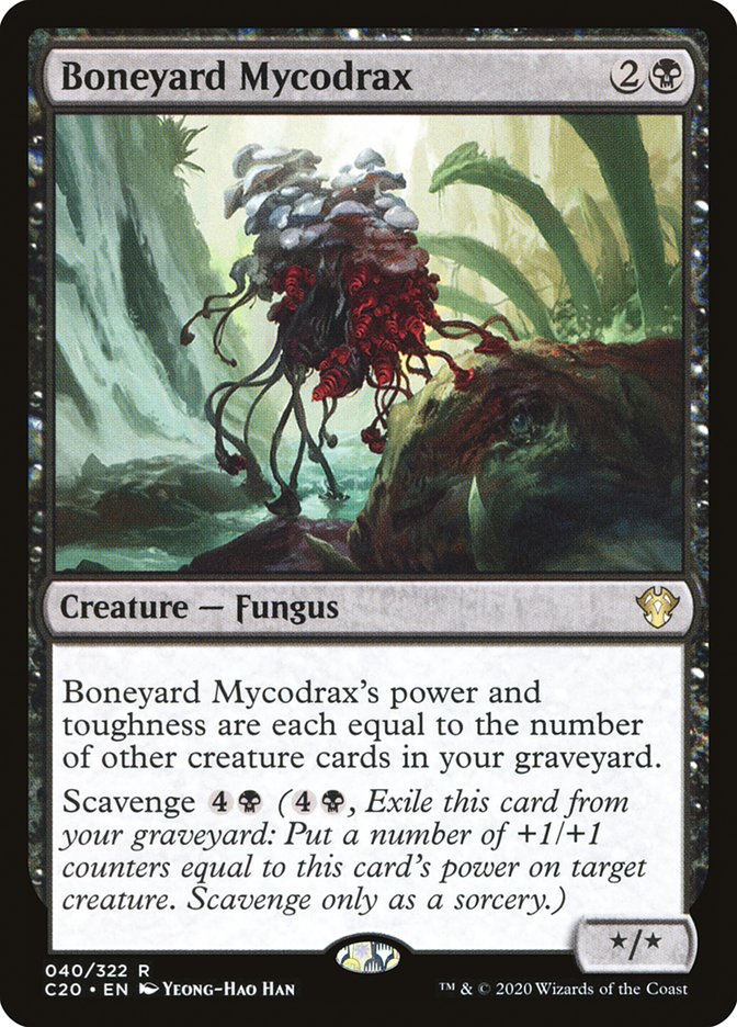 Boneyard Mycodrax [Commander 2020] | Webway Games