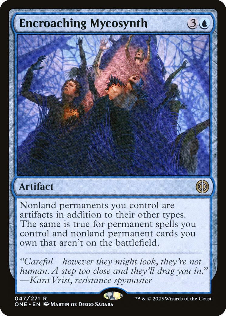 Encroaching Mycosynth [Phyrexia: All Will Be One] | Webway Games