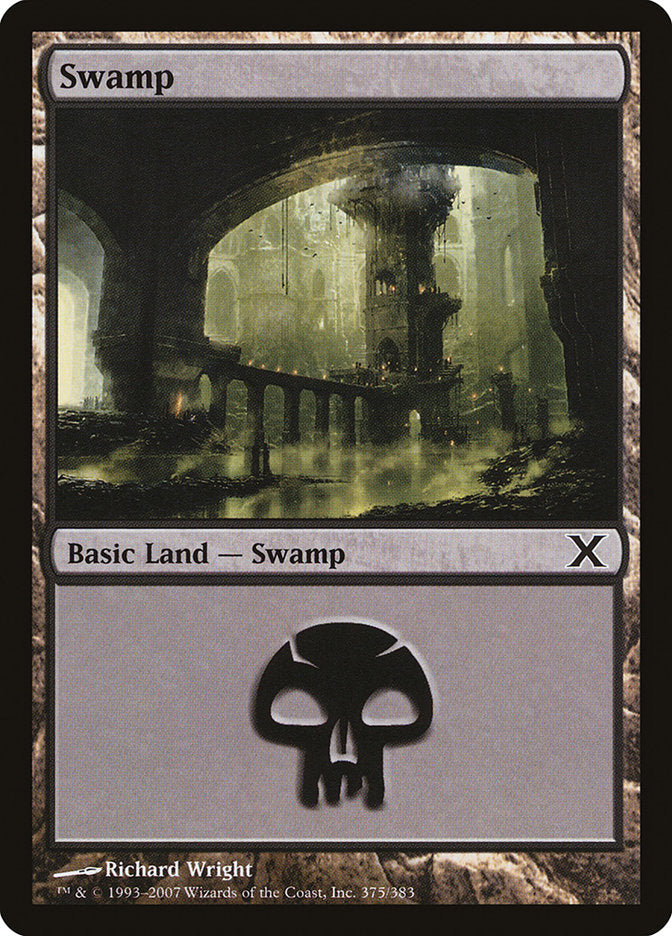 Swamp (375) [Tenth Edition] | Webway Games