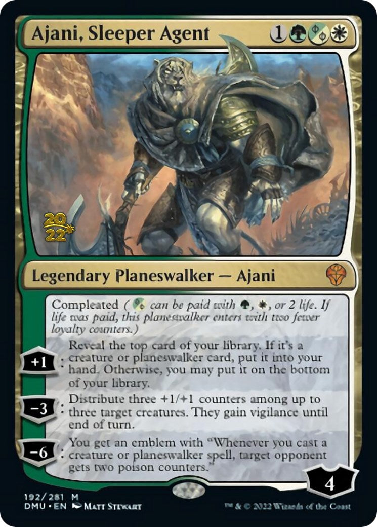 Ajani, Sleeper Agent [Dominaria United Prerelease Promos] | Webway Games