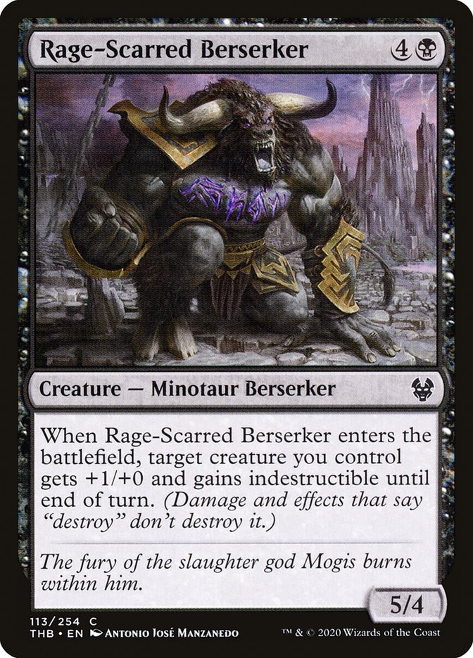 Rage-Scarred Berserker [Theros Beyond Death] | Webway Games