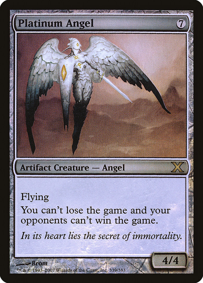 Platinum Angel (Premium Foil) [Tenth Edition] | Webway Games