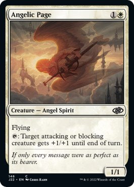 Angelic Page [Jumpstart 2022] | Webway Games