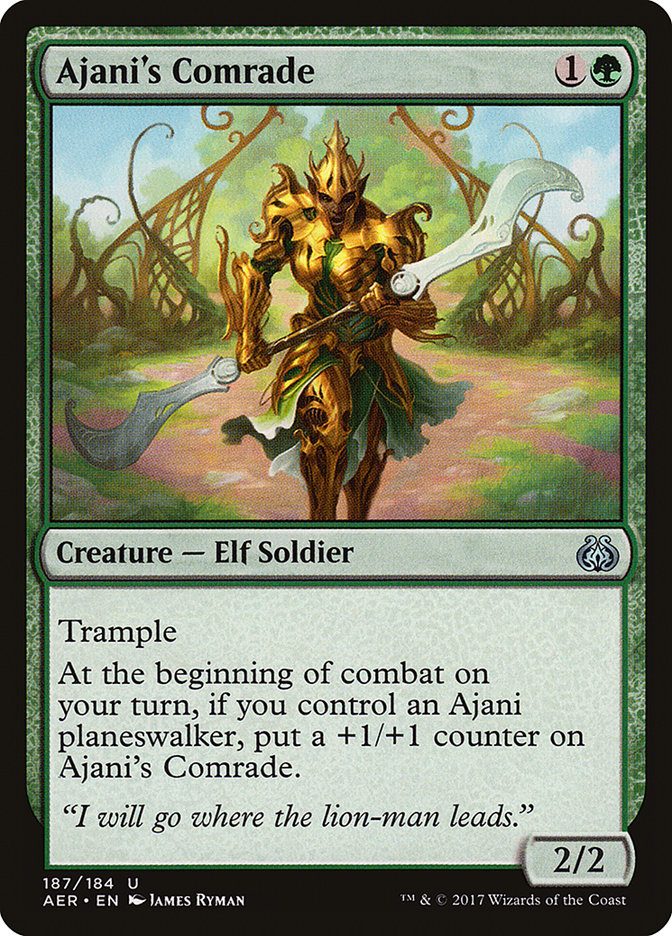 Ajani's Comrade [Aether Revolt] | Webway Games