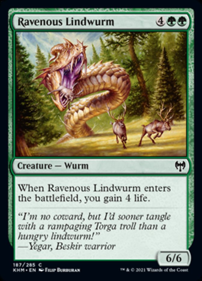 Ravenous Lindwurm [Kaldheim] | Webway Games