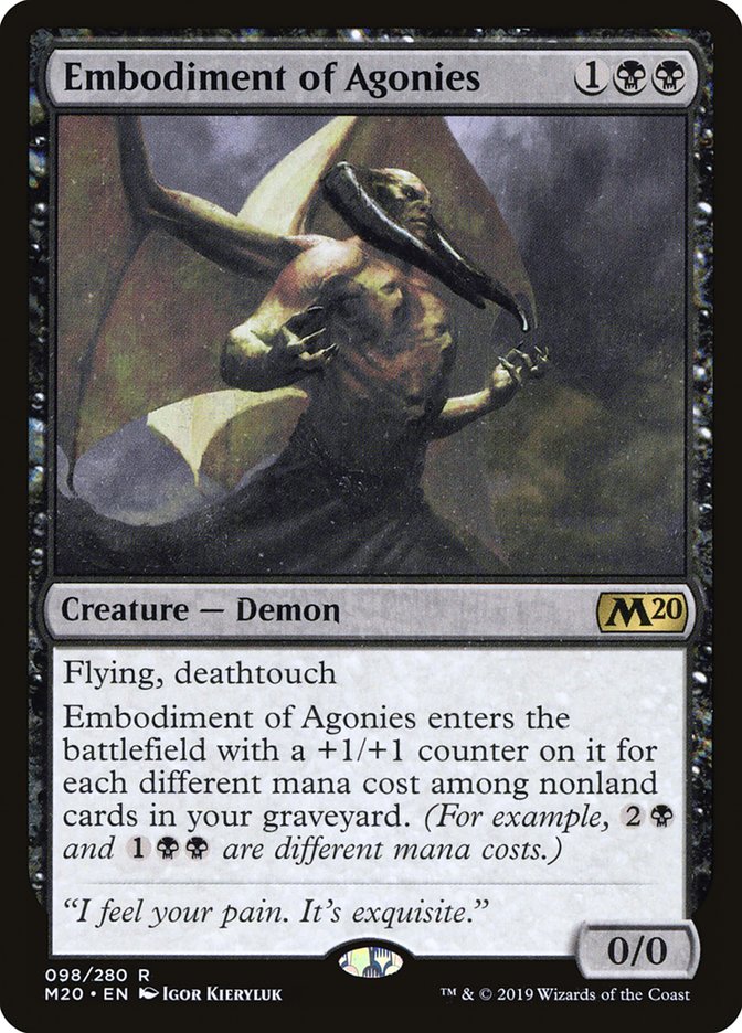 Embodiment of Agonies [Core Set 2020] | Webway Games