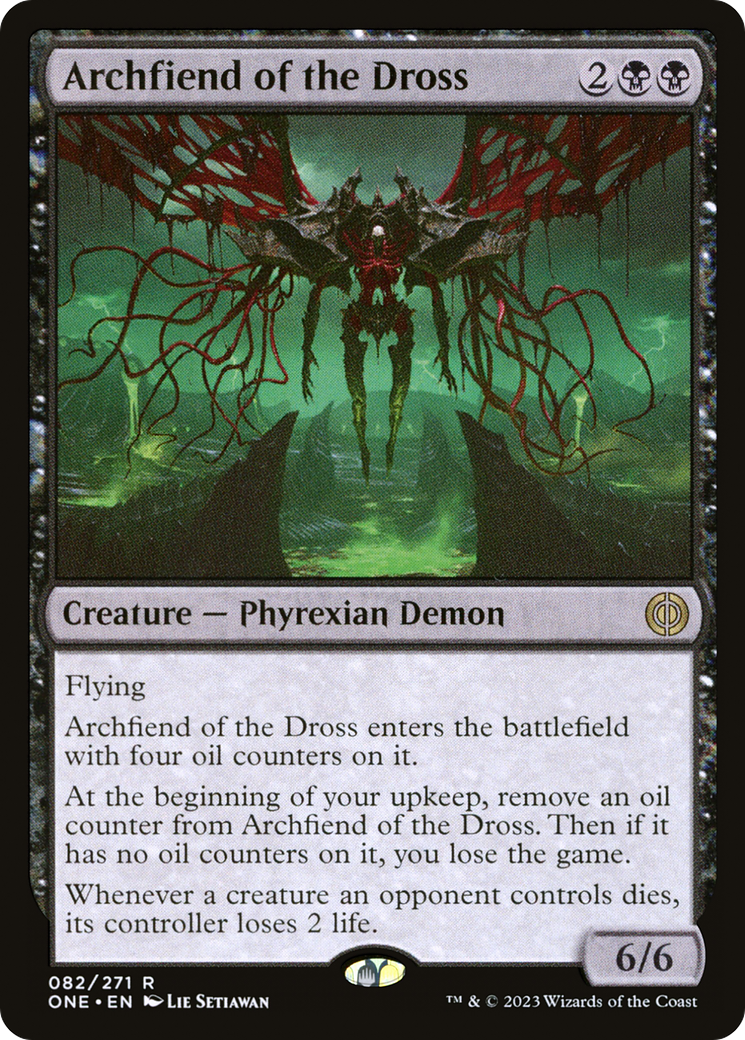 Archfiend of the Dross [Phyrexia: All Will Be One] | Webway Games
