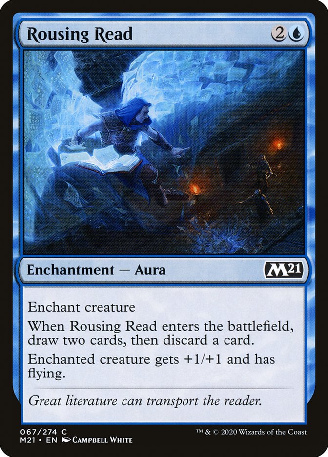 Rousing Read [Core Set 2021] | Webway Games
