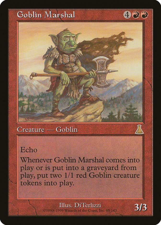 Goblin Marshal [Urza's Destiny] | Webway Games