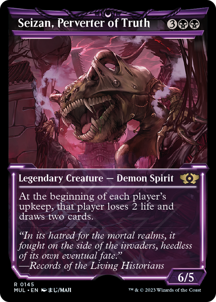 Seizan, Perverter of Truth (Halo Foil) [Multiverse Legends] | Webway Games