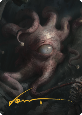 Consuming Aberration Art Card (Gold-Stamped Signature) [Commander Legends: Battle for Baldur's Gate Art Series] | Webway Games