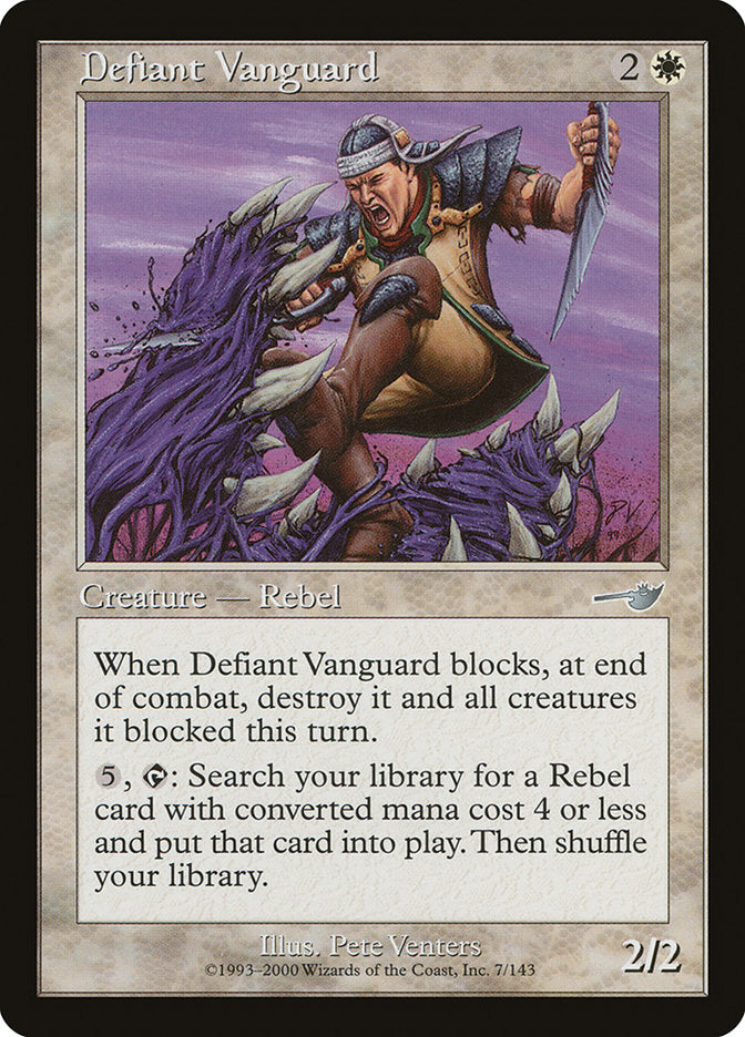 Defiant Vanguard [Nemesis] | Webway Games