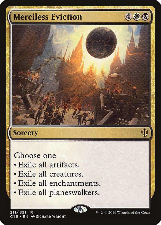 Merciless Eviction [Commander 2016] | Webway Games