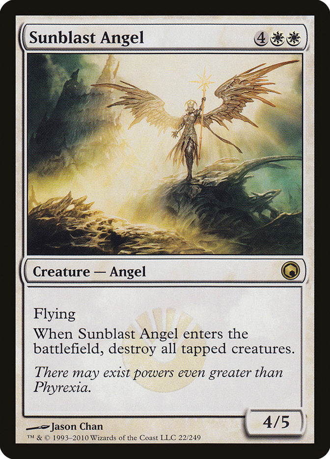 Sunblast Angel [Scars of Mirrodin] | Webway Games