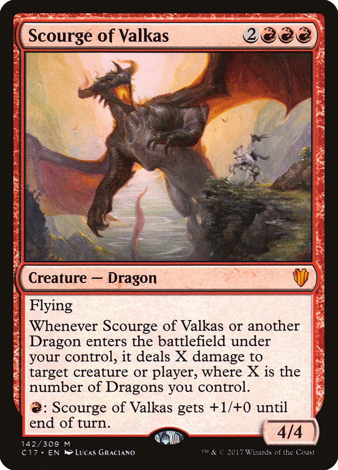 Scourge of Valkas [Commander 2017] | Webway Games