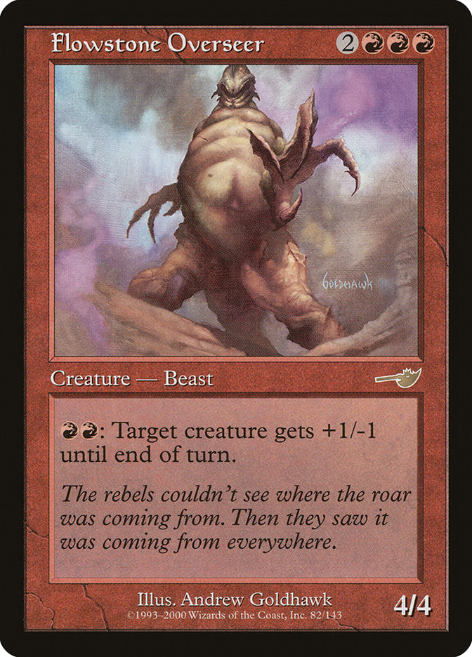 Flowstone Overseer [Nemesis] | Webway Games