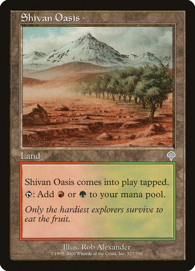 Shivan Oasis [Invasion] | Webway Games