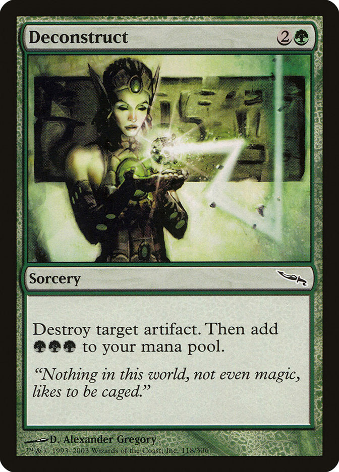 Deconstruct [Mirrodin] | Webway Games