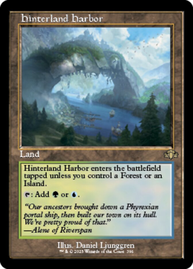 Hinterland Harbor (Retro) [Dominaria Remastered] | Webway Games