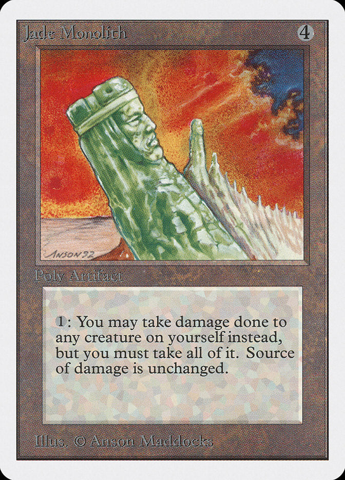 Jade Monolith [Unlimited Edition] | Webway Games