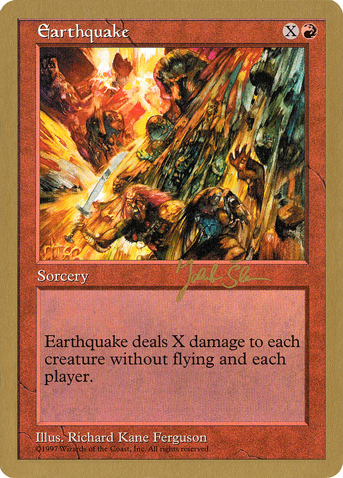 Earthquake (Jakub Slemr) [World Championship Decks 1997] | Webway Games