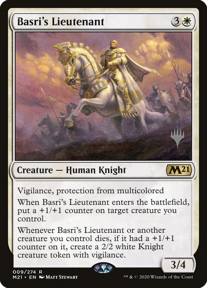 Basri's Lieutenant (Promo Pack) [Core Set 2021 Promos] | Webway Games