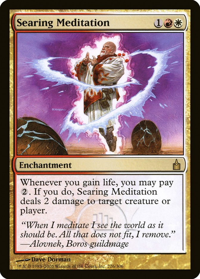 Searing Meditation [Ravnica: City of Guilds] | Webway Games