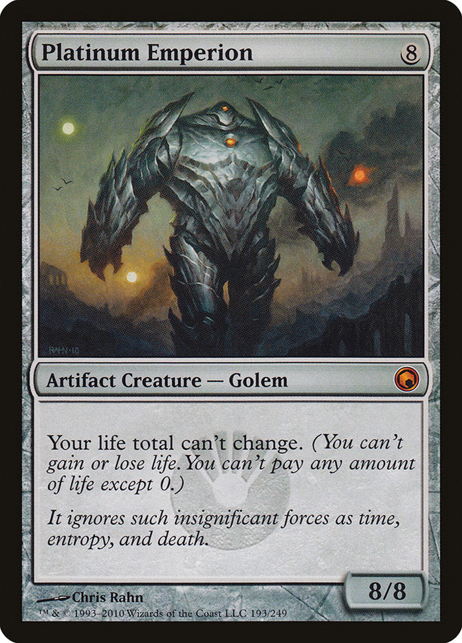 Platinum Emperion [Scars of Mirrodin] | Webway Games