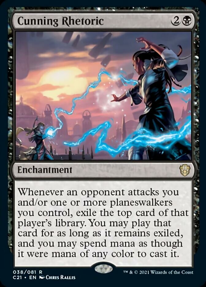 Cunning Rhetoric [Commander 2021] | Webway Games