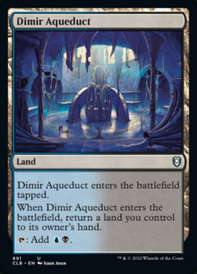 Dimir Aqueduct [Commander Legends: Battle for Baldur's Gate] | Webway Games